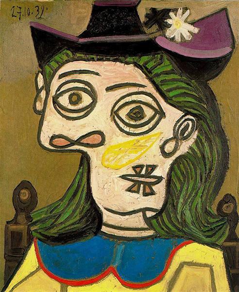 Pablo Picasso Oil Painting Dora Maar Female Portraits